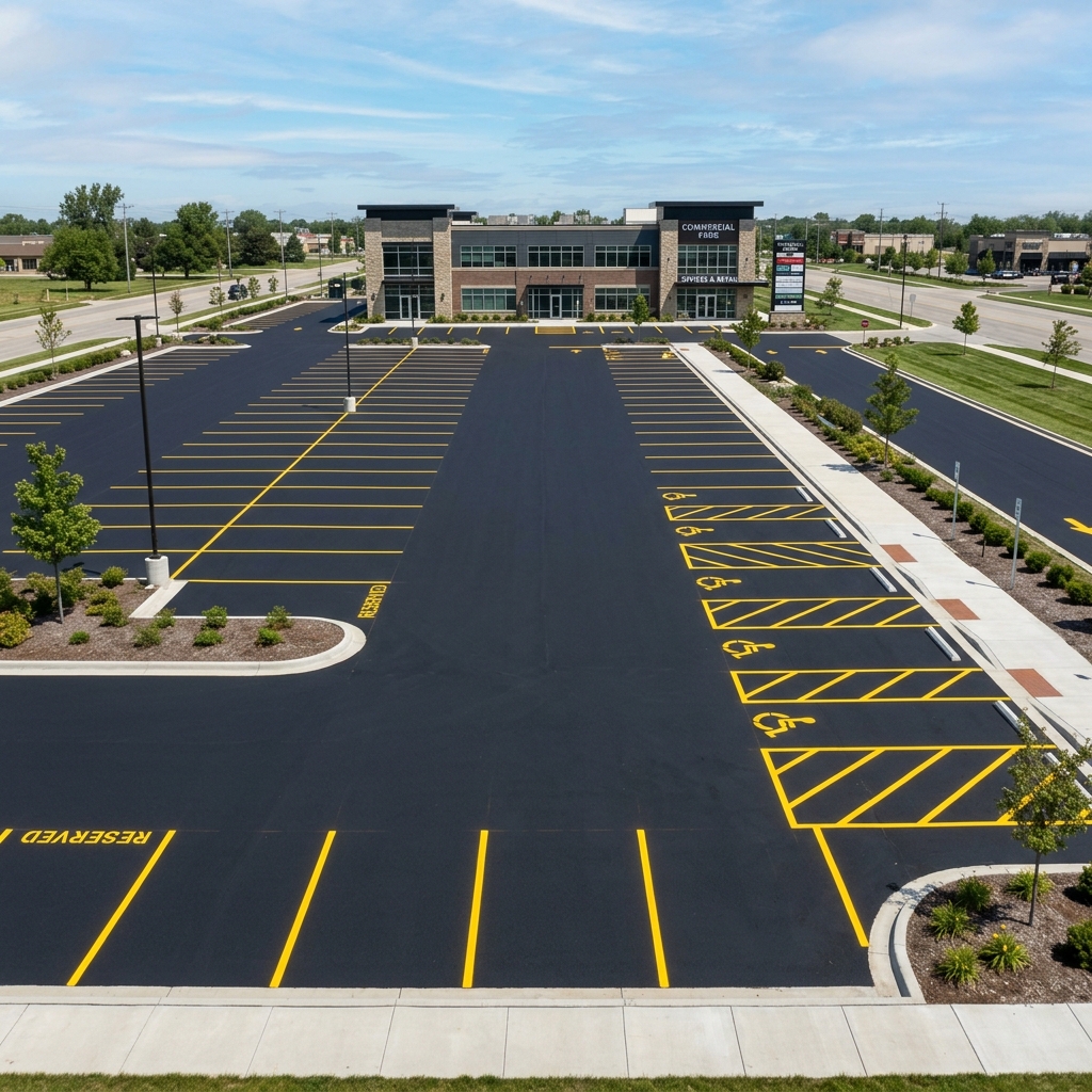 New asphalt installation in Boynton Beach